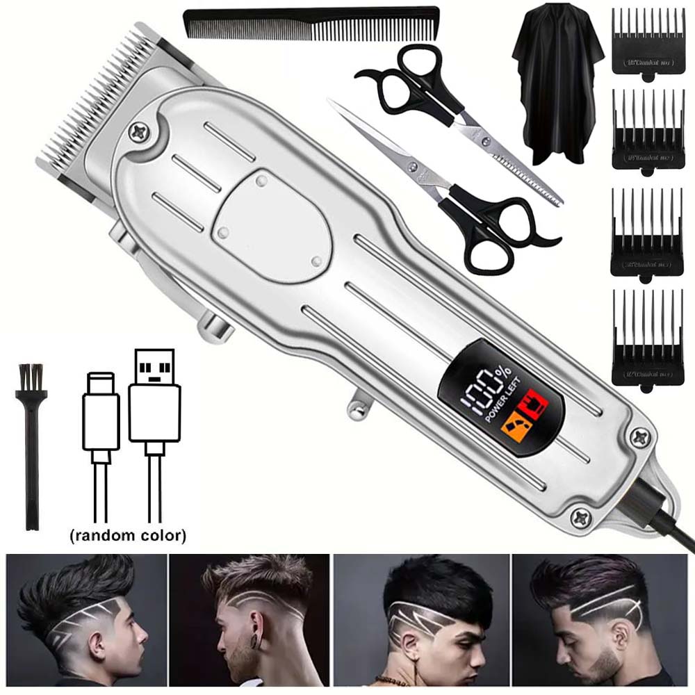 Beard Trimmer Cordless - Professional Hair Clippers for Men Professional