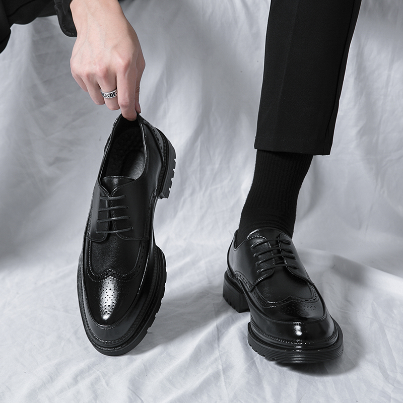 Young Men'S Grooming - New Leather Shoes for Young Men