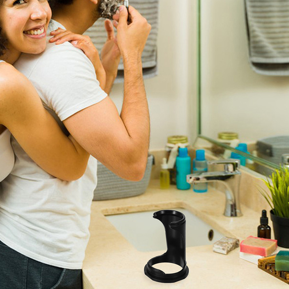 Men'S Grooming - 2Pcs Plastic Shaving Brush Holder for