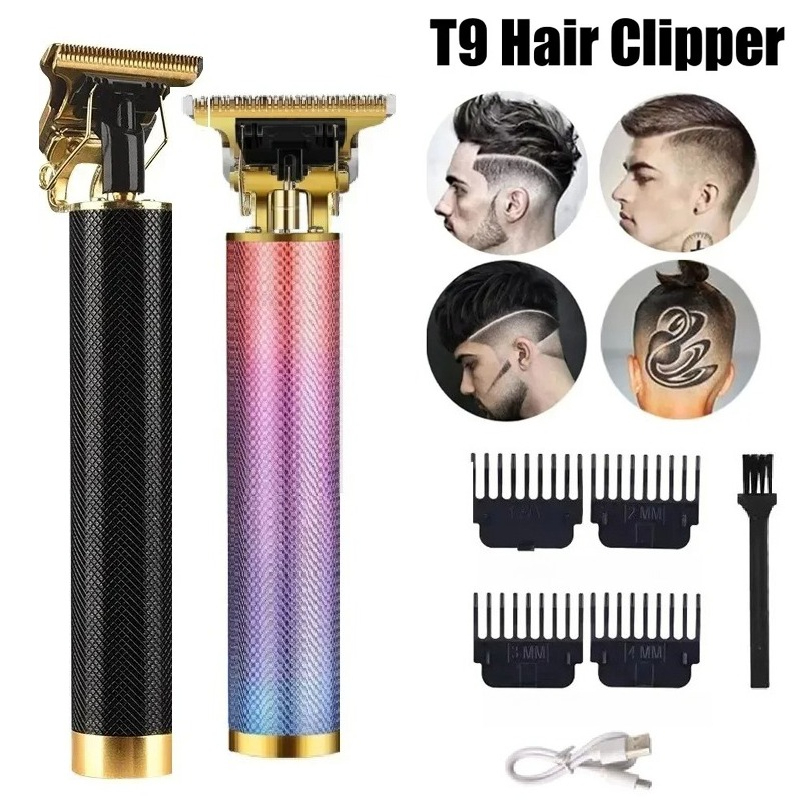 Beard Trimmer Cordless - T9 Electric Beard Trimmer 4 Adjustable