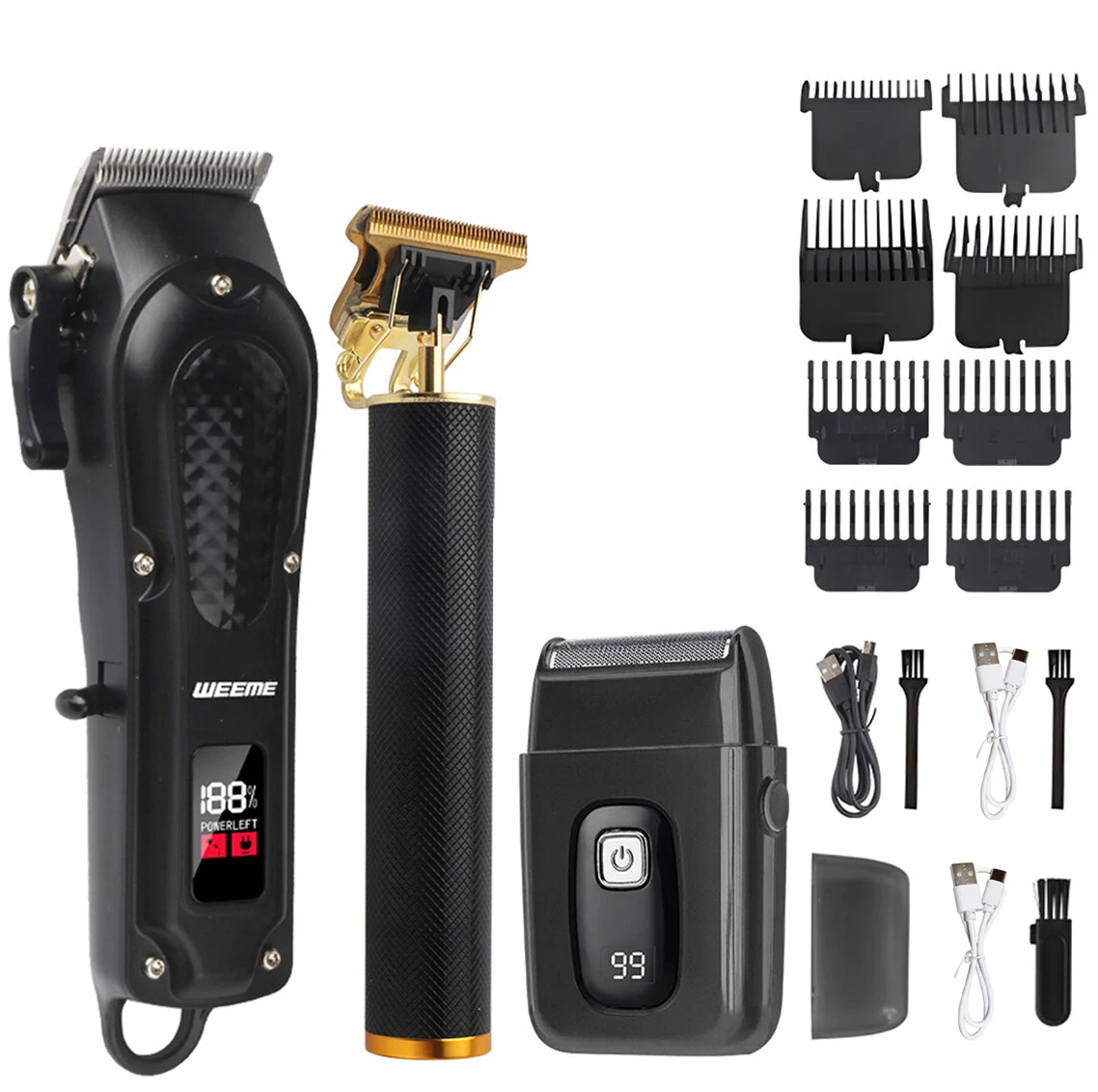 WEEME 806 Electric Hair Clippe - огляд і ціна Beard Trimmer Cordless