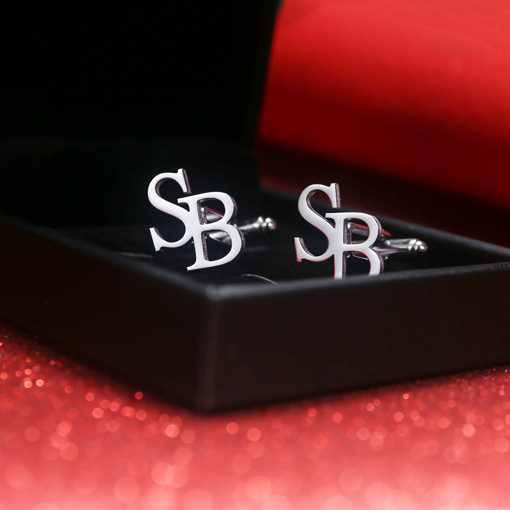 Tangula Custom Initials Cuffli - огляд і ціна Men'S Grooming