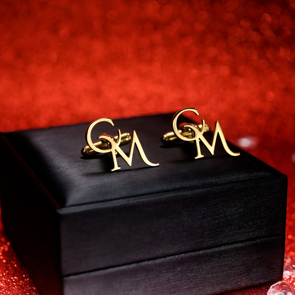 Tangula Custom Initials Cuffli - огляд і ціна Men'S Grooming