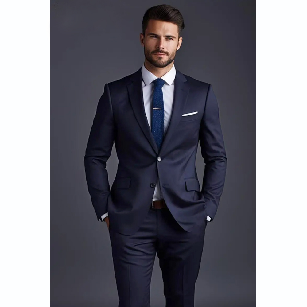 Men's Suit Set 2 Piece Stylish - огляд і ціна Men Grooming Outfit