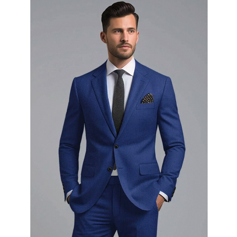 Men's Suit Set 2 Piece Stylish - огляд і ціна Men Grooming Outfit