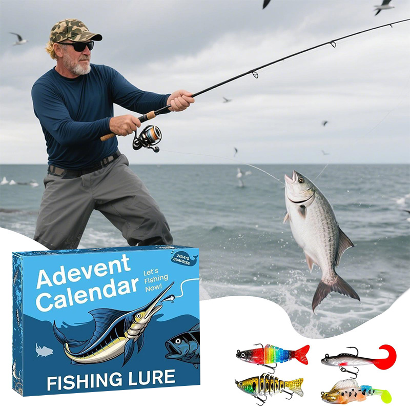 Fishing Lure Advent Calendar 2 - огляд і ціна Mens Grooming Advent Calendar