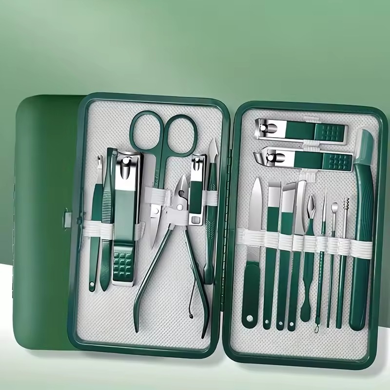18 in 1 Stainless Steel Nail C - огляд і ціна Men'S Grooming Fingernails