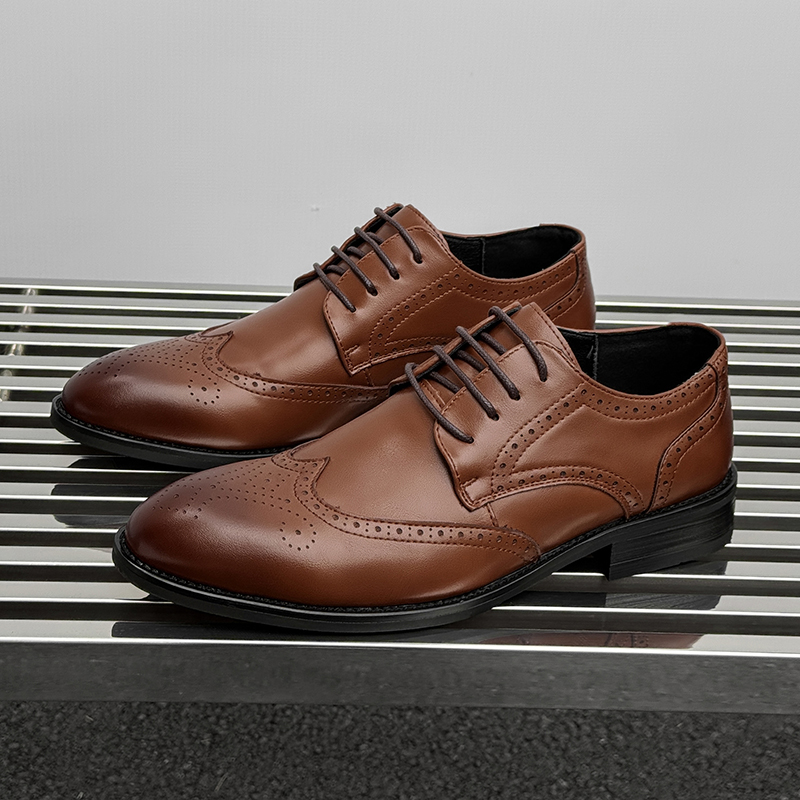 Men Summer Carved Blok Shoes B - огляд і ціна Young Men'S Grooming