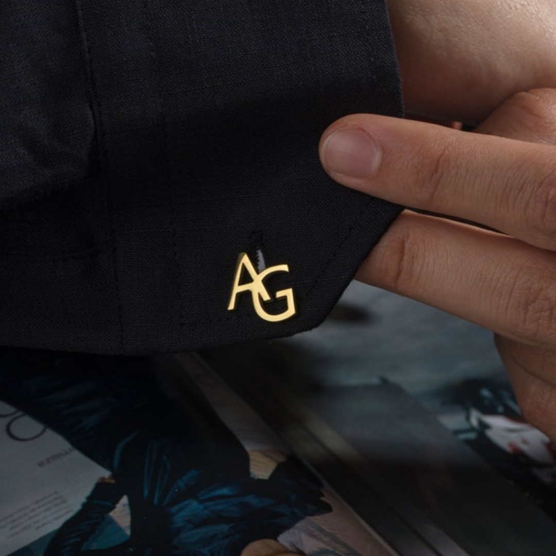 Custom Name Cufflinks for Men  - огляд і ціна Men Grooming Outfit