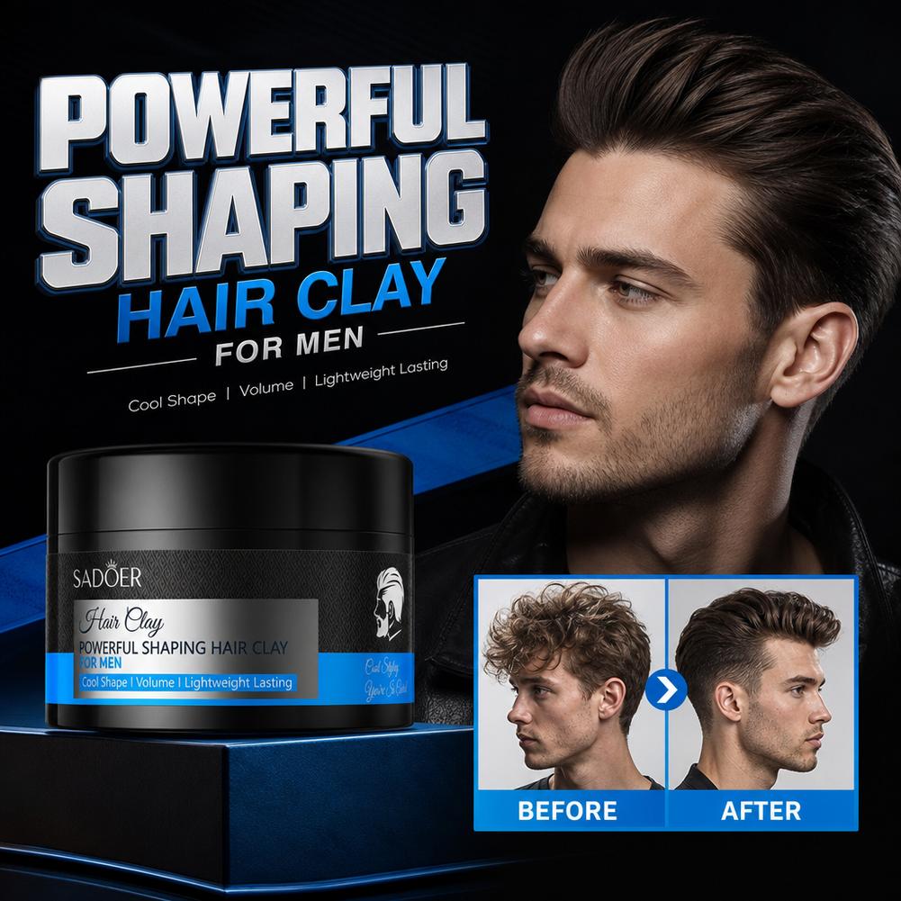 Matte Hair Styling Clay Strong - огляд і ціна Men'S Grooming