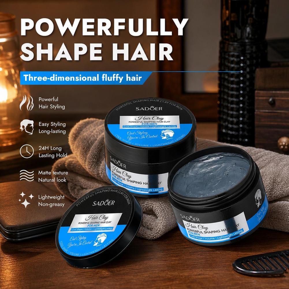 Matte Hair Styling Clay Strong - огляд і ціна Men'S Grooming