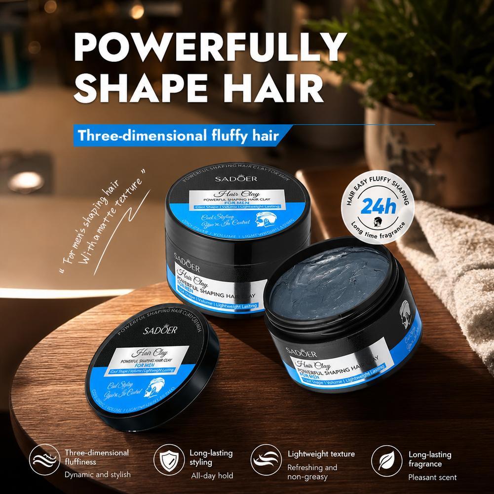 Matte Hair Styling Clay Strong - огляд і ціна Men'S Grooming
