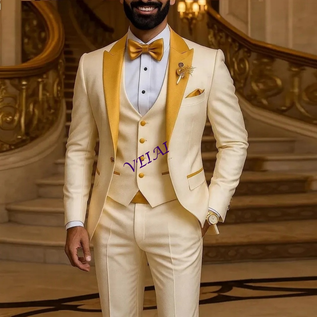 CustomizedGold Collar Ivory Me - огляд і ціна Men Grooming Outfit