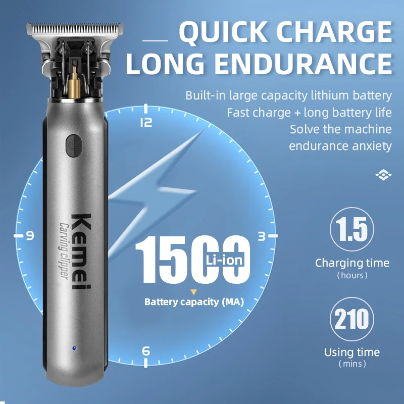 KEMEI Professional Electric Ha - огляд і ціна Beard Trimmer Cordless