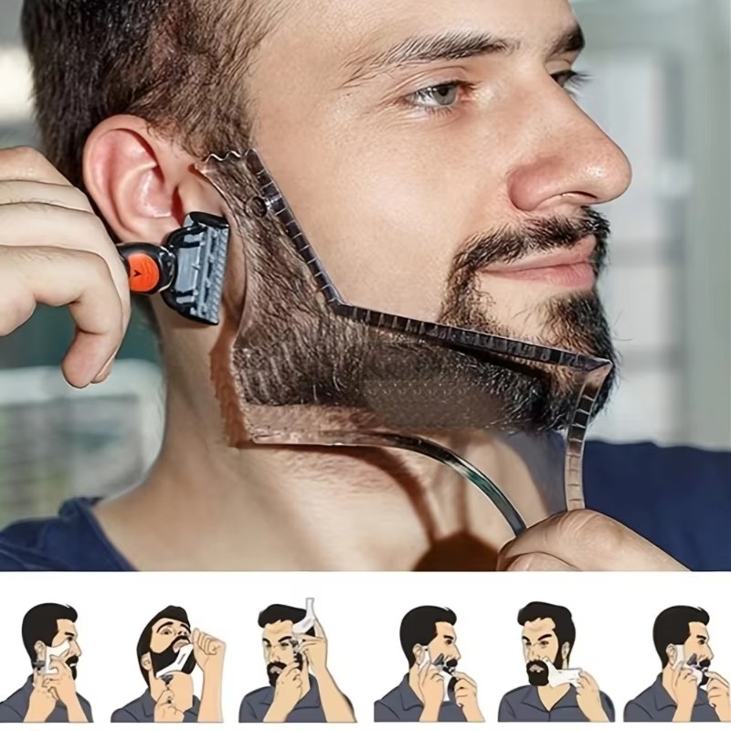 1PC/2Pc/3Pc Plastic Beard Comb - огляд і ціна Men'S Grooming Makeup