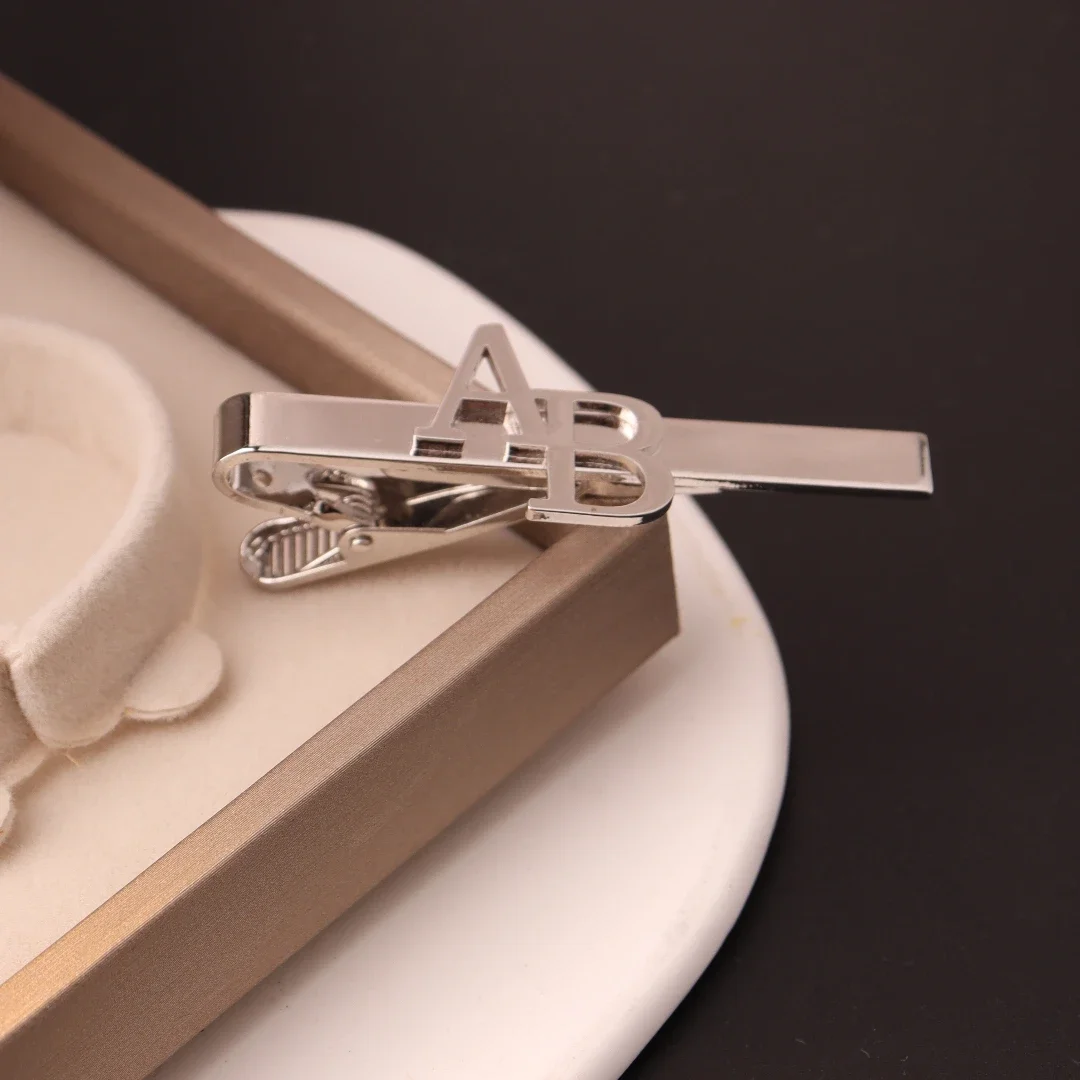 Custom Initial Tie Clip for Gr - огляд і ціна Men'S Grooming