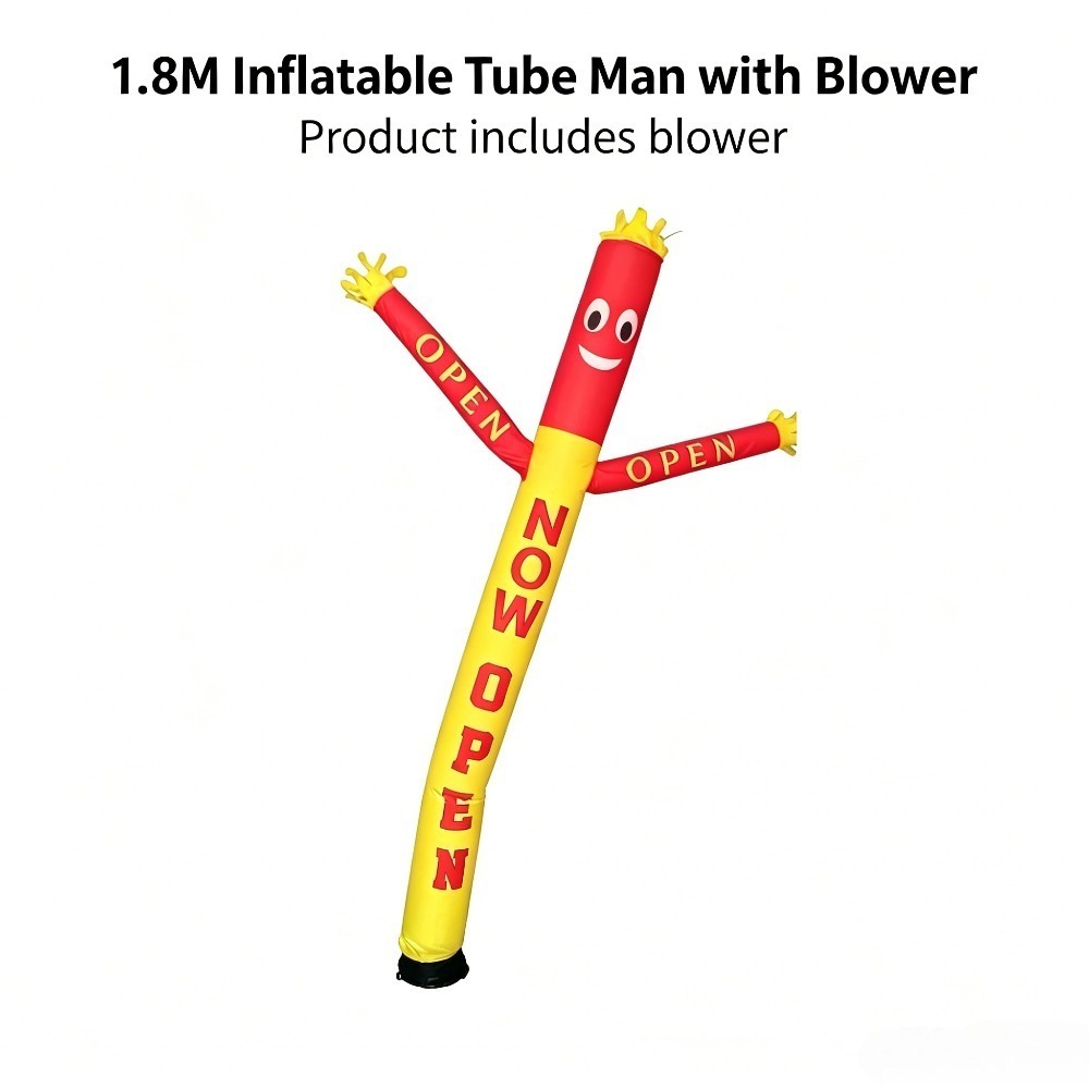 1.8M Inflatable Waving Tube Ma - огляд і ціна Men'S Grooming Wedding Day