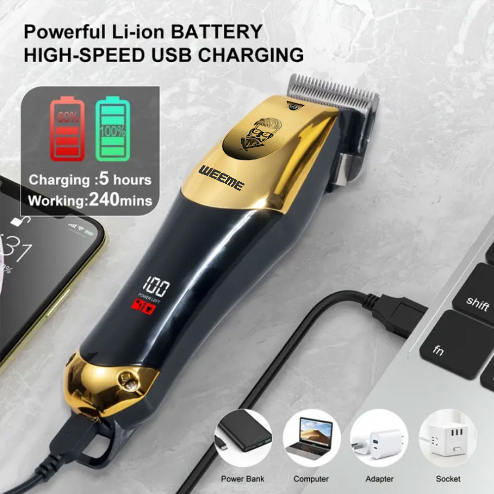 T9 Hair Clipper Anti Slip Grip - огляд і ціна Beard Trimmer Cordless