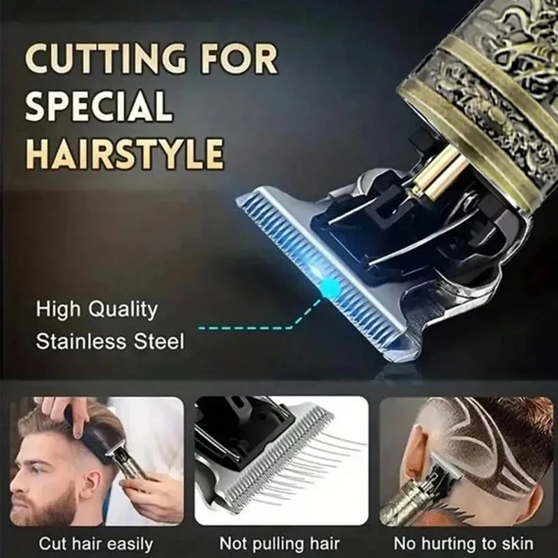 Zero Gap Hair Trimmer T9 Clipp - огляд і ціна Beard Trimmer Cordless