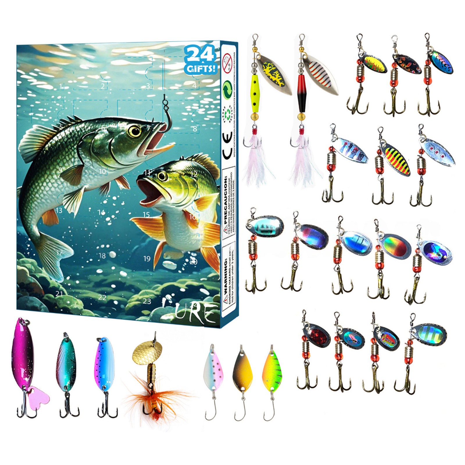 Advent Calendar Fishing Christ - огляд і ціна Mens Grooming Advent Calendar