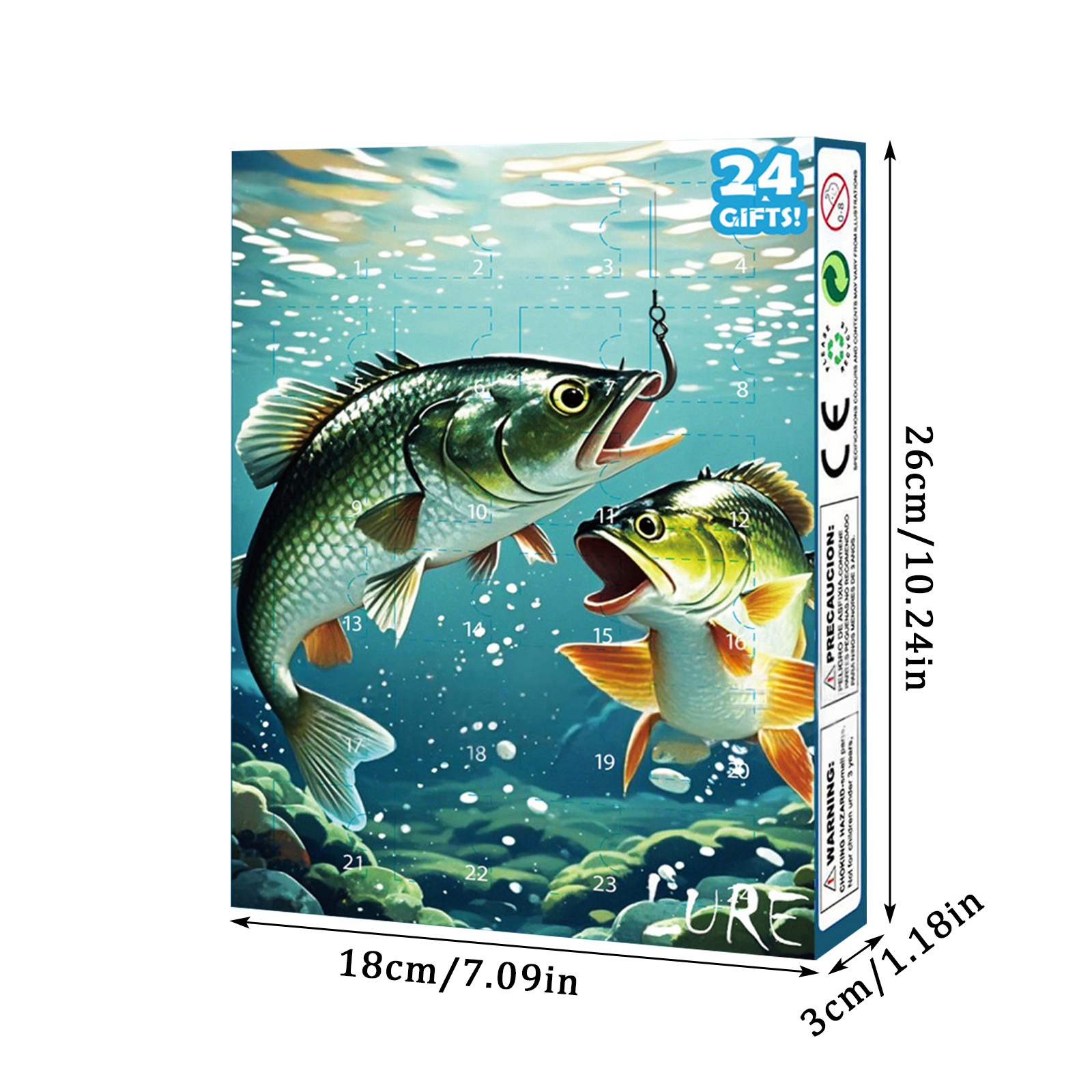 Advent Calendar Fishing Christ - огляд і ціна Mens Grooming Advent Calendar