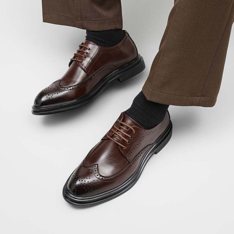 Casual Leather Shoes for Men W - огляд і ціна Young Men'S Grooming