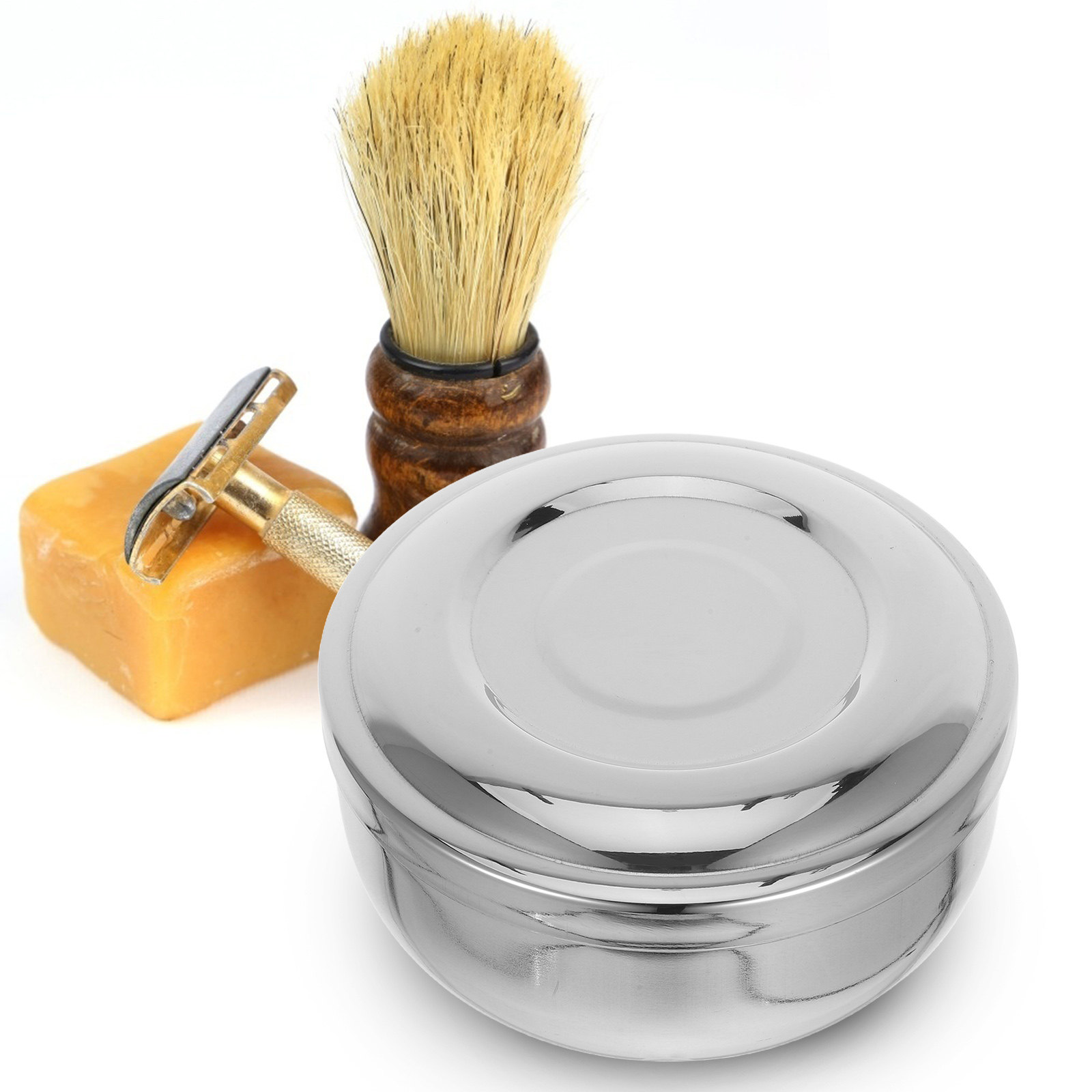 Stainless Steel Metal Shaving  - огляд і ціна Mens Grooming Travel Kit