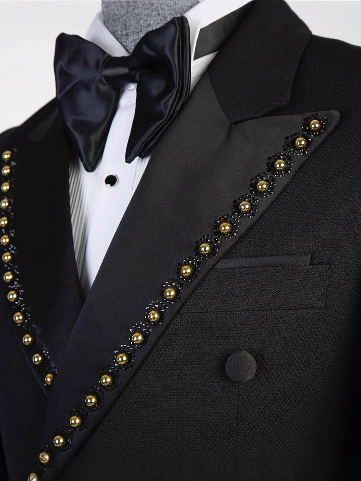 Double Breasted Beaded Formal  - огляд і ціна Men Grooming Outfit