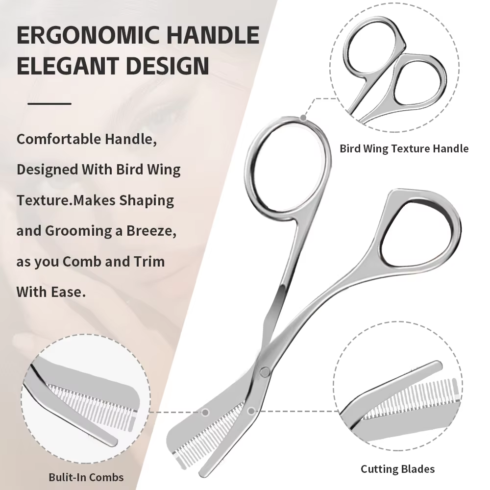 1 set of eyebrow grooming tool - огляд і ціна Men'S Grooming Makeup