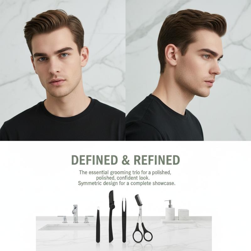 Stainless Steel Eyebrow Groomi - огляд і ціна Men'S Grooming Makeup