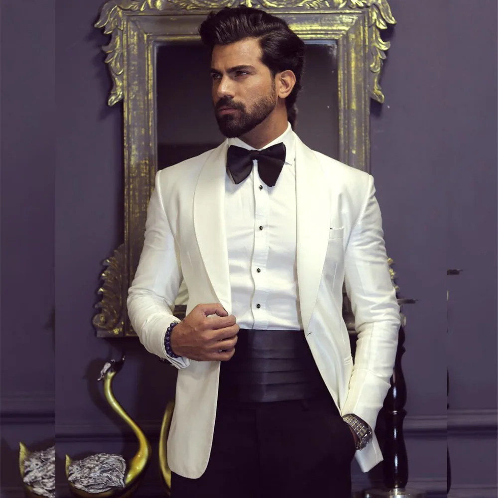 Classic England Style White Ja - огляд і ціна Men Grooming Outfit