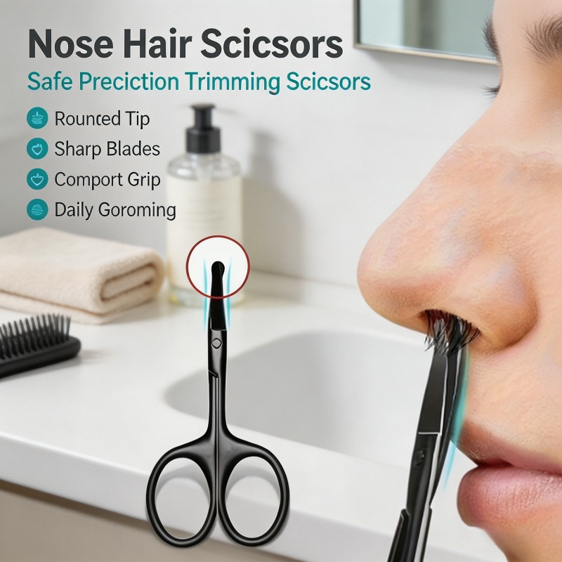 Professional Nose Hair Scissor - огляд і ціна Men'S Grooming Makeup